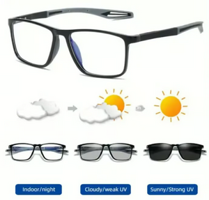 Sport Intelligent Photochromic Bifocal Glasses